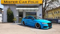 Audi S3 Vollfolierung / Fullwrap Miamiblue